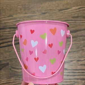 BRAND NEW Set of 10 valentines mini pails